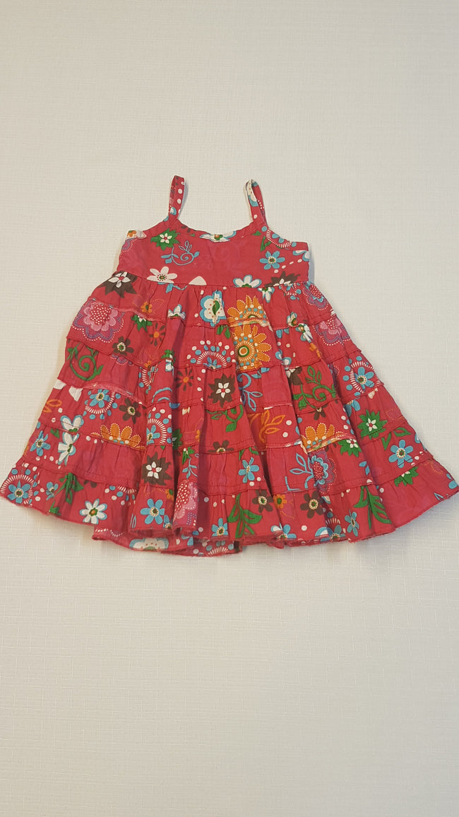 EARLY DAYS CSODÁLATOS, VIRÁG MINTÁS KISLÁNY RUHÁCSKA 74 Hover Image