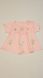 VIRÁGOS,MÉHECSKÉS,HÍMZETT,KISLÁNY TUNIKA FELSŐ 74