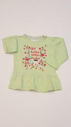 DEBENHAMS HÍMZETT,FODROS ALJÚ KISLÁNY FELSŐ 74