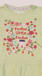 DEBENHAMS HÍMZETT,FODROS ALJÚ KISLÁNY FELSŐ 74