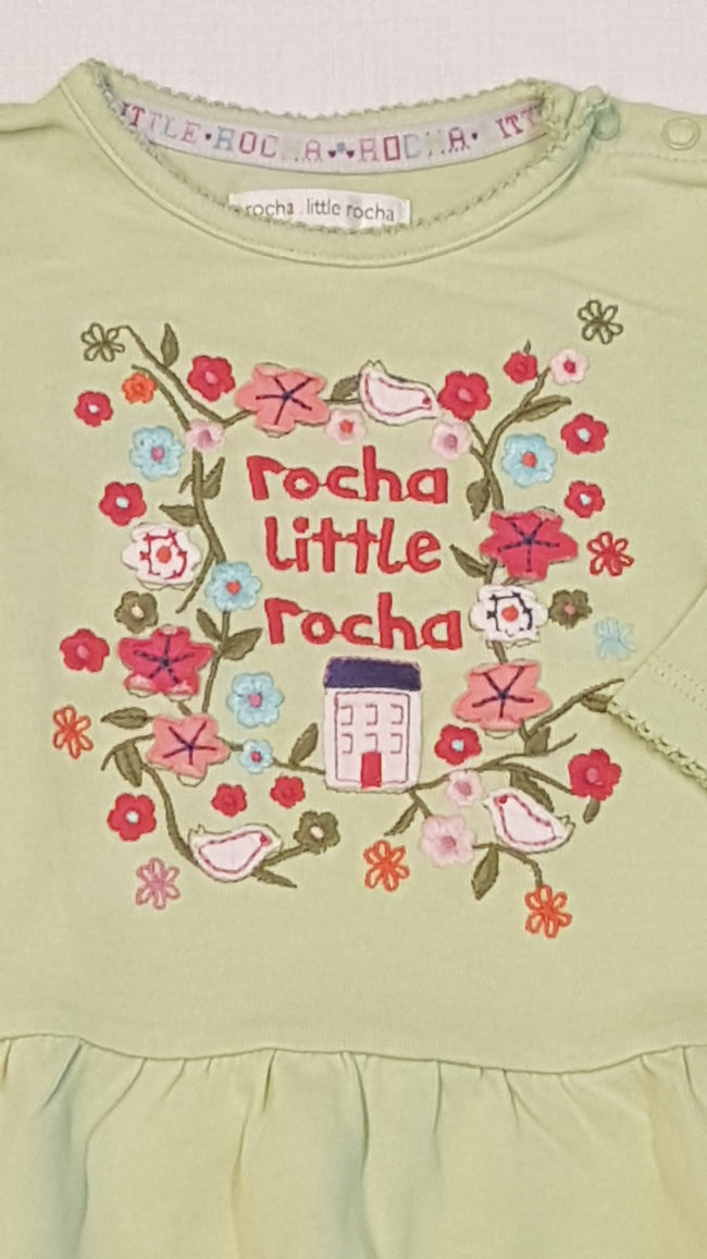 DEBENHAMS HÍMZETT,FODROS ALJÚ KISLÁNY FELSŐ 74 Main Image