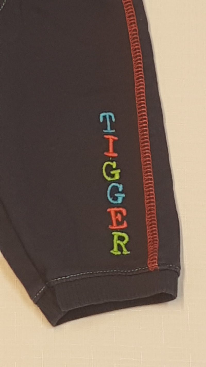 GEORGE DISNEY HÍMZETT,TIGGER FELIRATÚ KISFIÚ NADRÁG 56-62