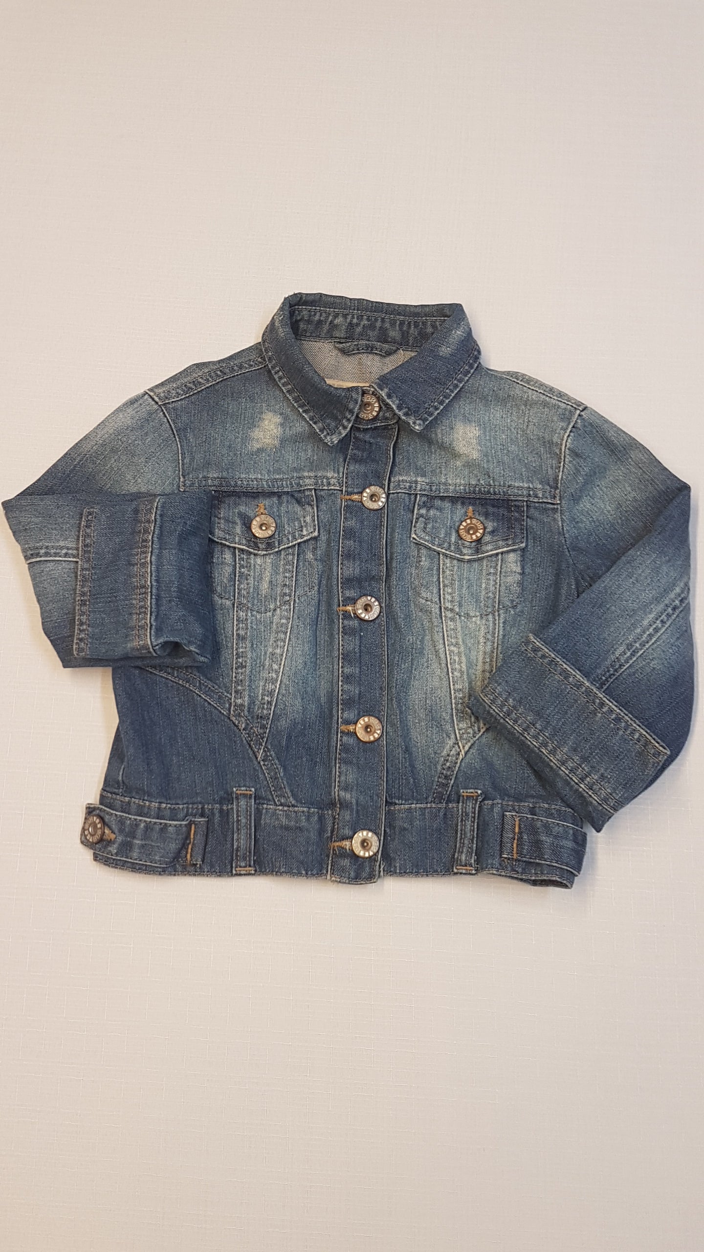 YES YES JEANS KOPTATOTT,TRENDI KISLÁNY FARMER DZSEKI 158-164