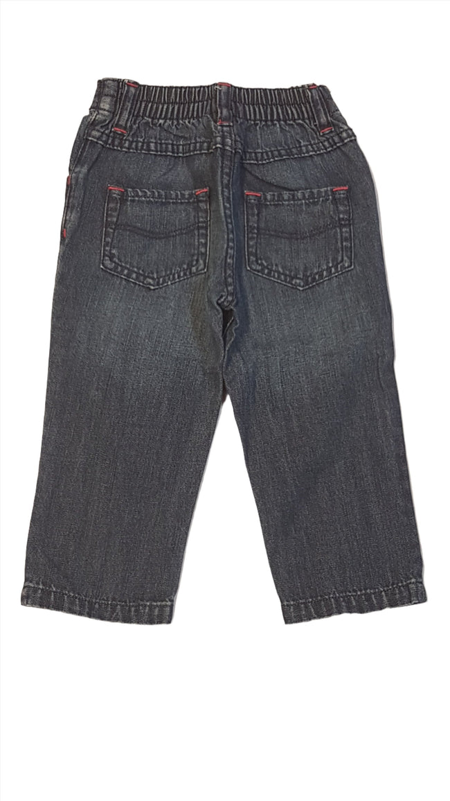 MONSOON EXTRAMINŐSÉGŰ,HÍMZETT KISLÁNY FARMERNADRÁG 74-80 Main Image