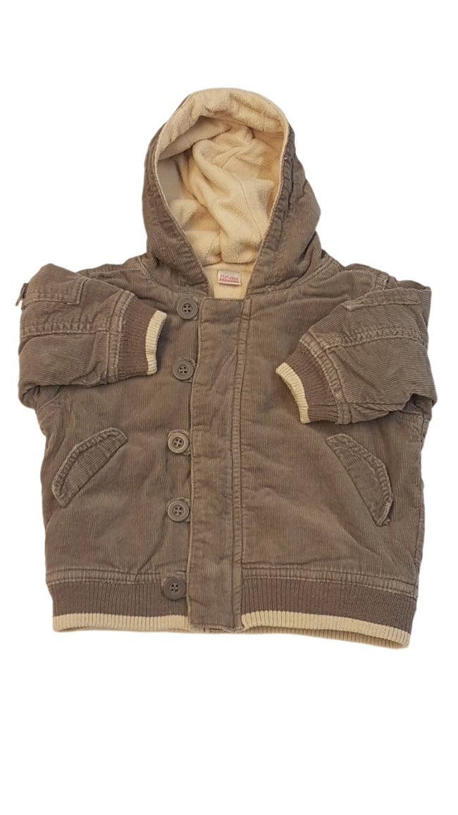 NEXT DIVATOS,MOGYORÓ SZÍNŰ,MIKRÓBÁRSONY,GOMBOS,CIPZÁROS KISFIÚ DZSEKI,TERMO BÉLÉSSEL 68 Hover Image