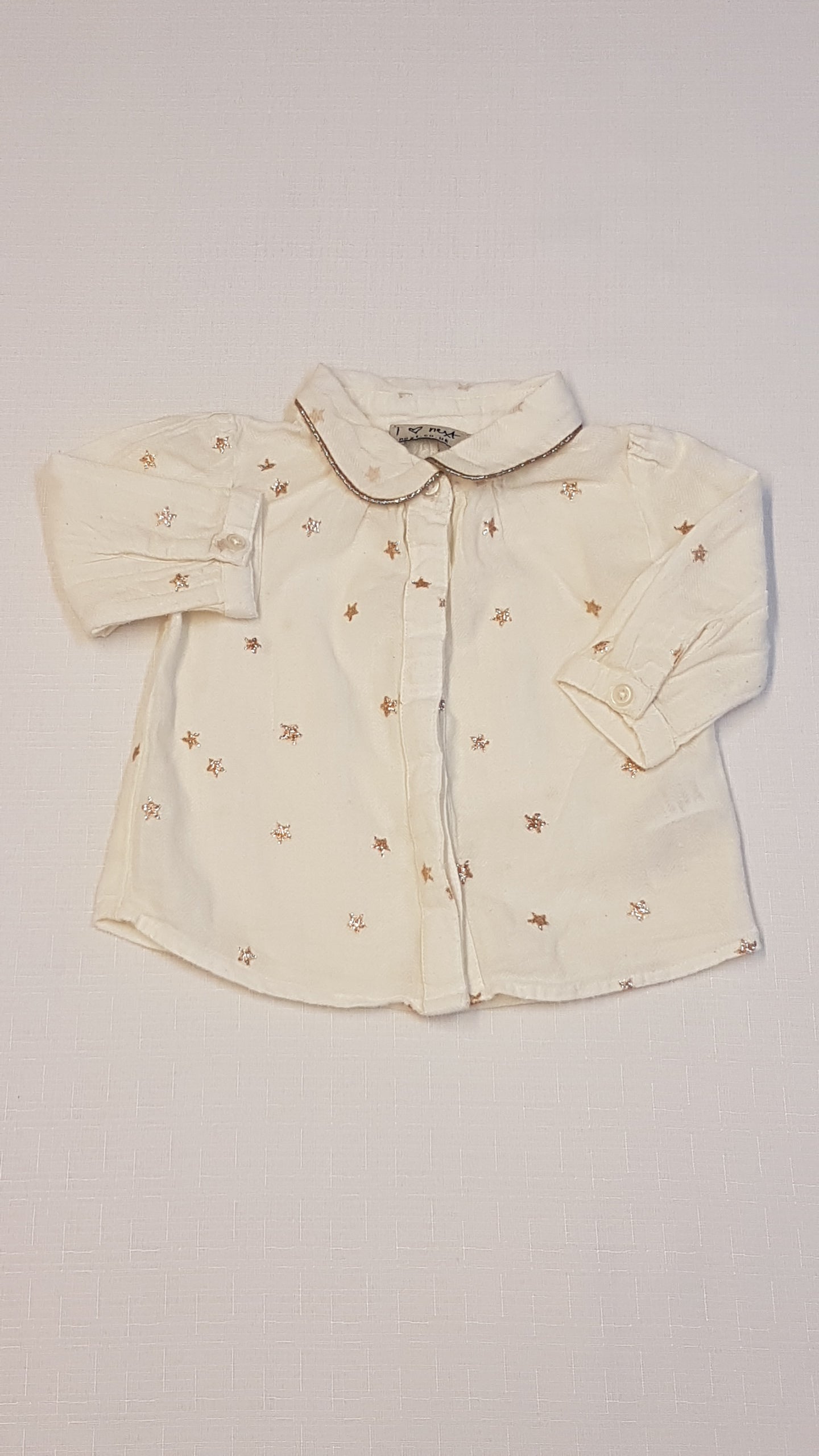 NEXT CSILLAGOS,CSILLÁMPOROS KISLÁNY DIVATOS BLÚZ 68