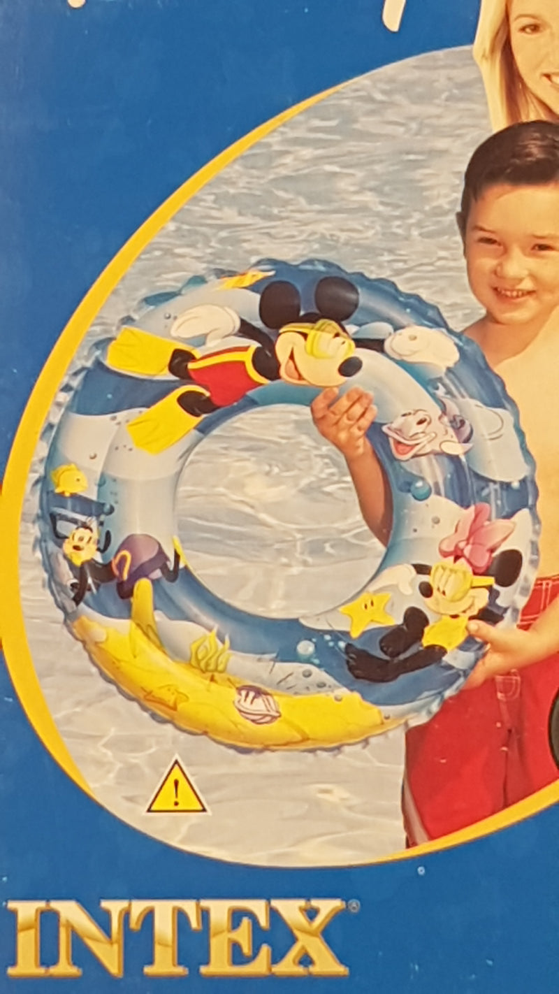 CÍMKÉS INTEX DISNEY MINNIE&MICKEY MOUSE FELFÚJHATÓ UNISEX ÚSZÓGUMI