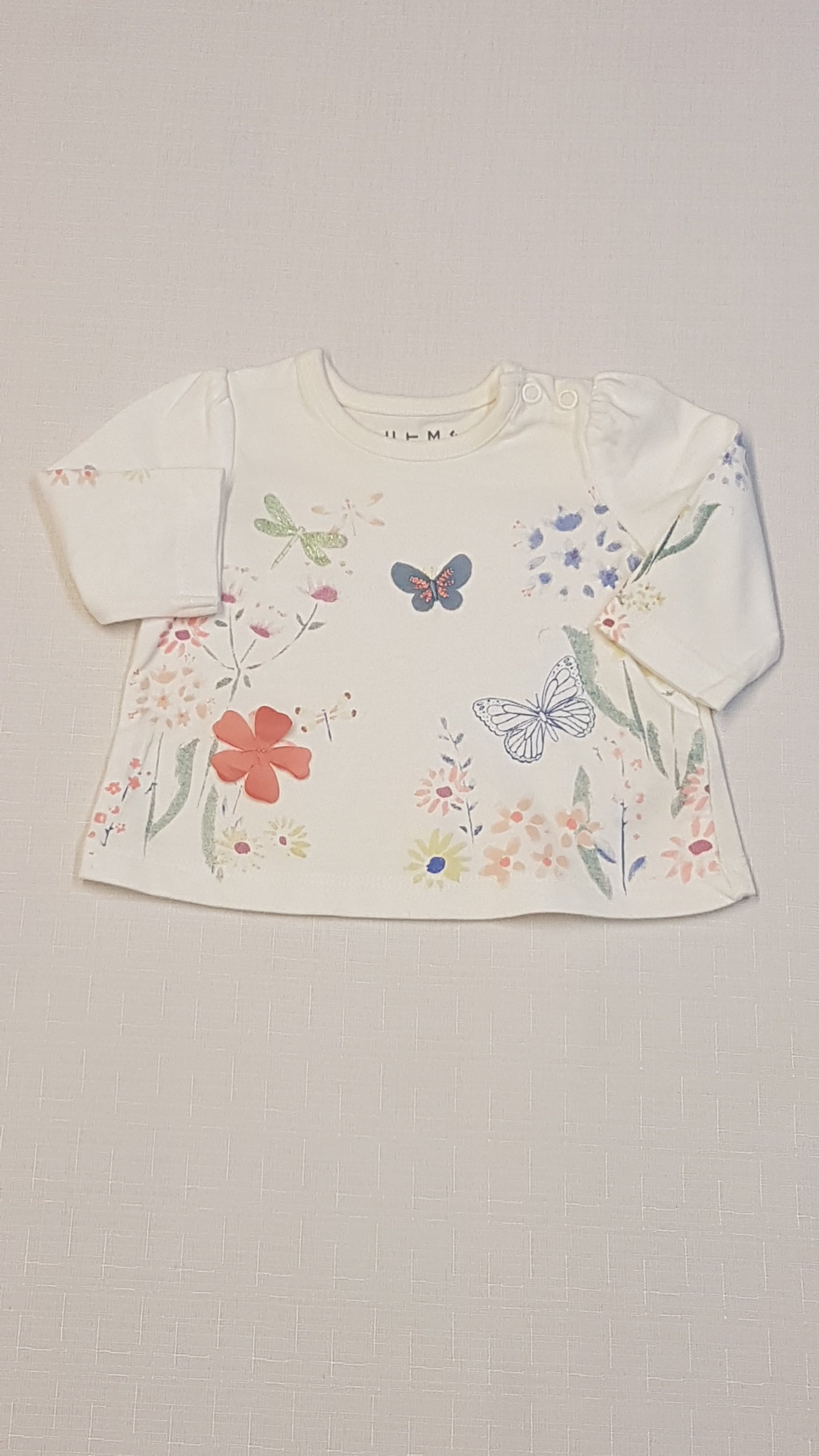 NUTMEG PILLANGÓS,VIRÁGMINTÁS KISLÁNYRUHA 50