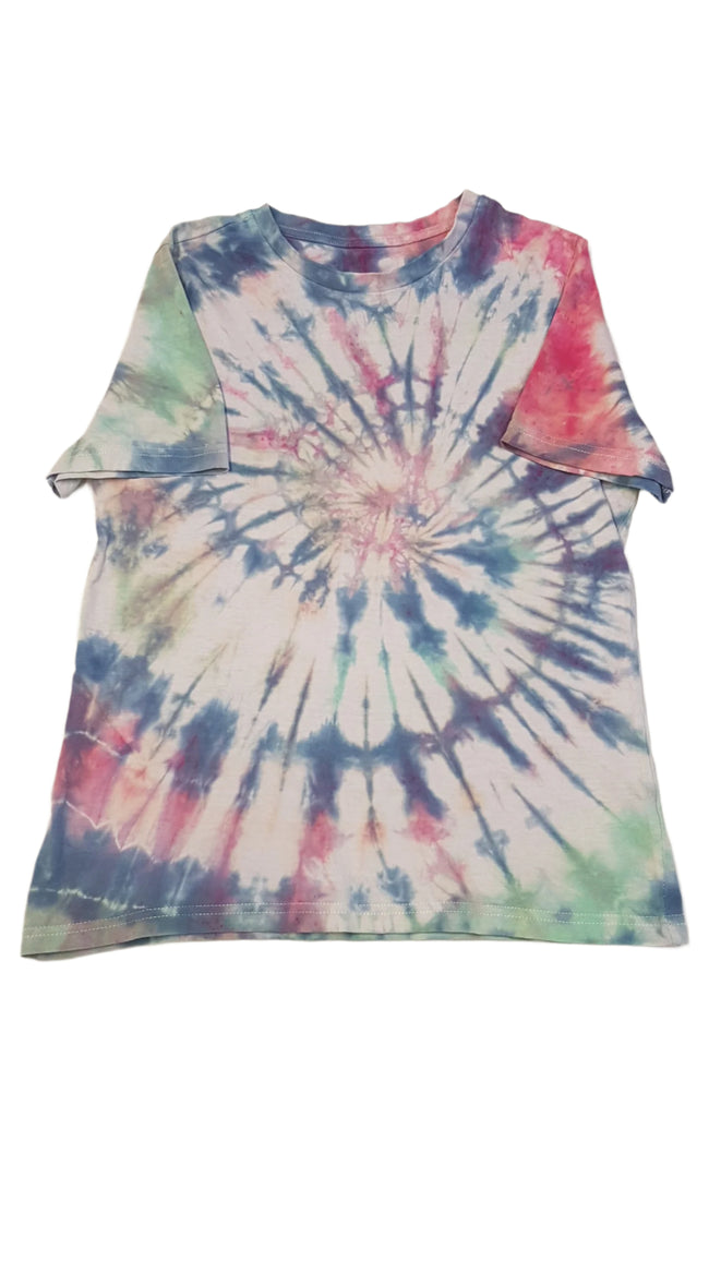 F&F KÜLÖNLEGES,SZÍVÁRVÁNY SZÍNŰ KISLÁNY PÓLÓ 140-146 Hover Image