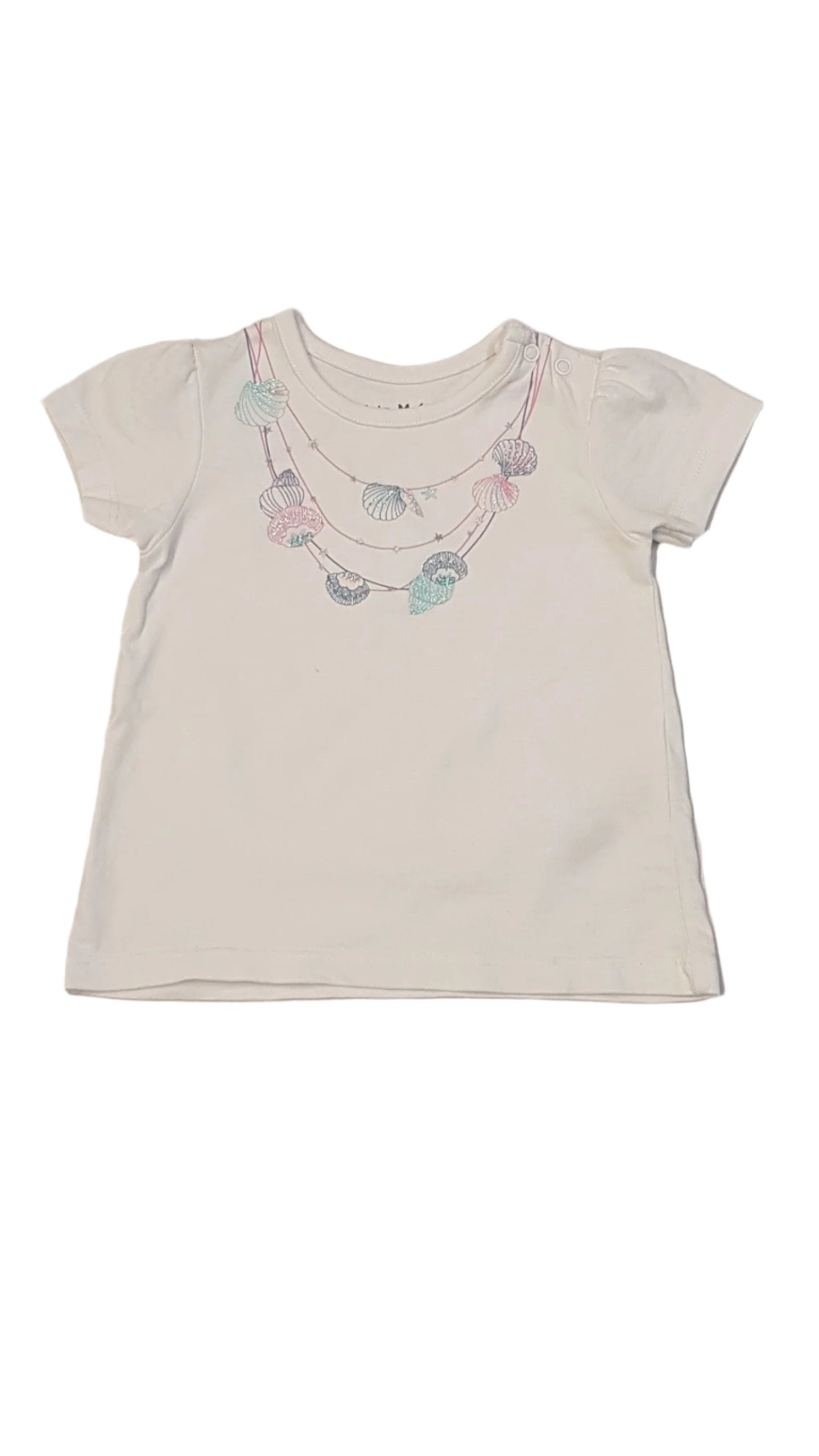 NUTMEG CSINI,SZÍNES KAGYLÓS KISLÁNY PÓLÓ 68