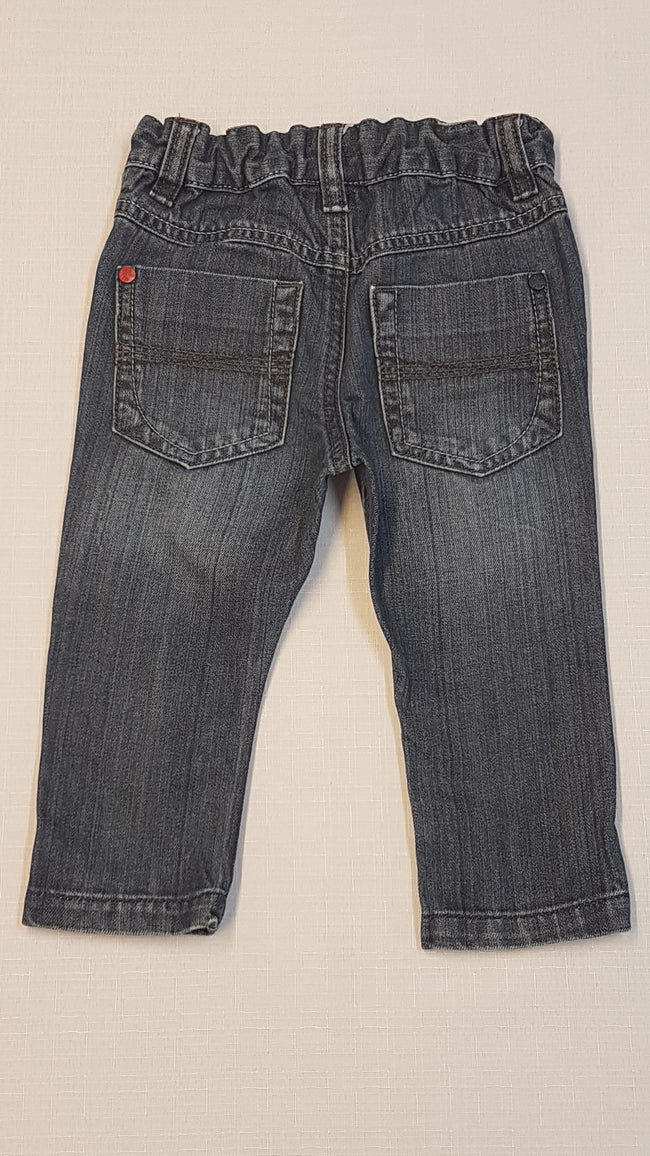 NEXT KOPTATOTT,TRENDI,KISFIÚ FARMERNADRÁG,ÁLLÍTHATÓ GUMIS DERÉKRÉSSZEL 80 Main Image