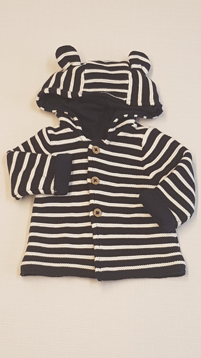 TU CSÍKOS,FÜLES KAPUCNIS UNISEX KARDIGÁN 50-56 Hover Image