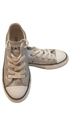 CONVERSE EZÜST SZÍNŰ,KISLÁNY SPORTCIPŐ