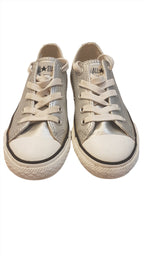 CONVERSE EZÜST SZÍNŰ,KISLÁNY SPORTCIPŐ