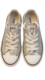 CONVERSE EZÜST SZÍNŰ,KISLÁNY SPORTCIPŐ