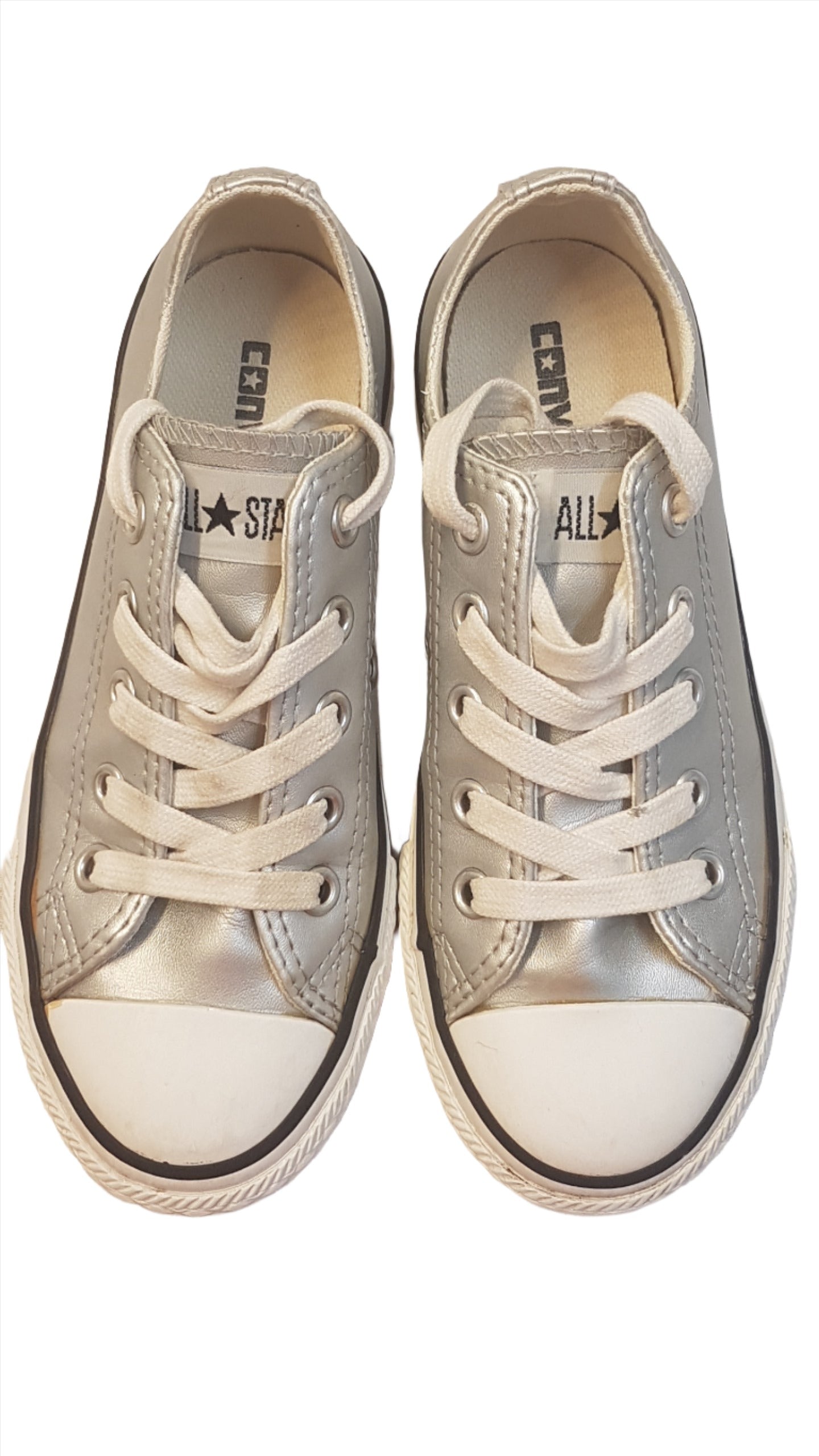 CONVERSE EZÜST SZÍNŰ,KISLÁNY SPORTCIPŐ