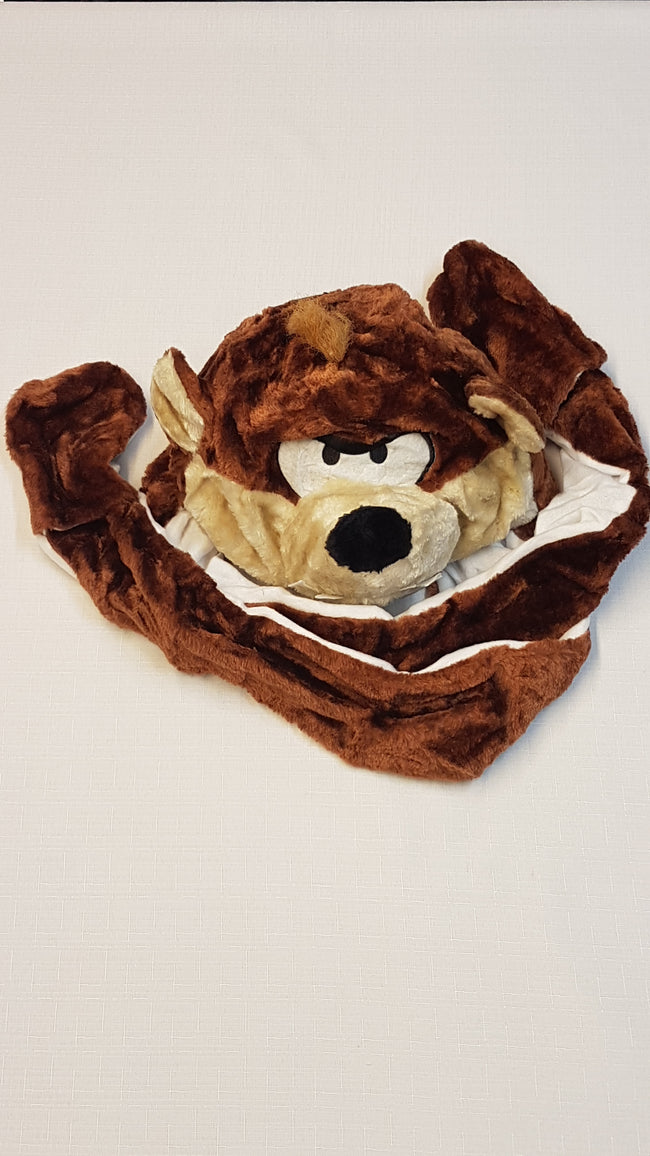 ÚJ ÁLLATOS DIVAT TÉLI SAPKA KESZTYŰVEL 140-176 Hover Image