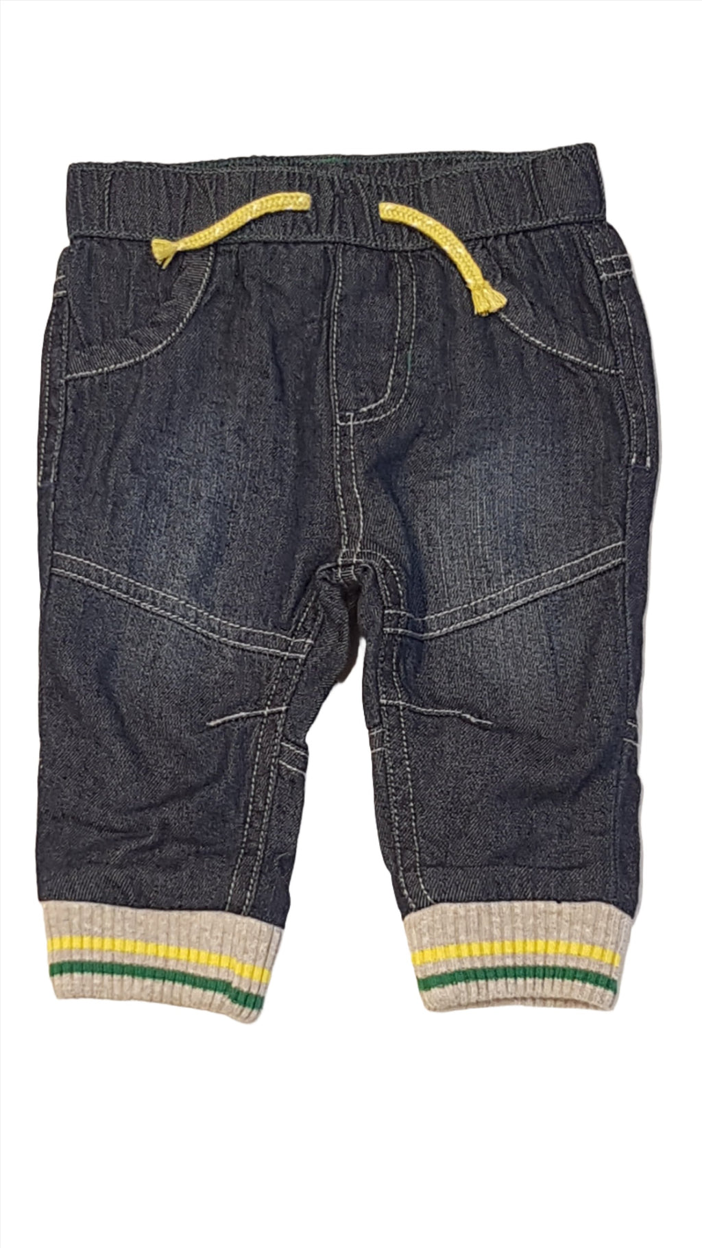 NUT MEG TRENDI,SZÍNES CÉRNAMINTÁS KISFIÚ JOGGERS 56-62