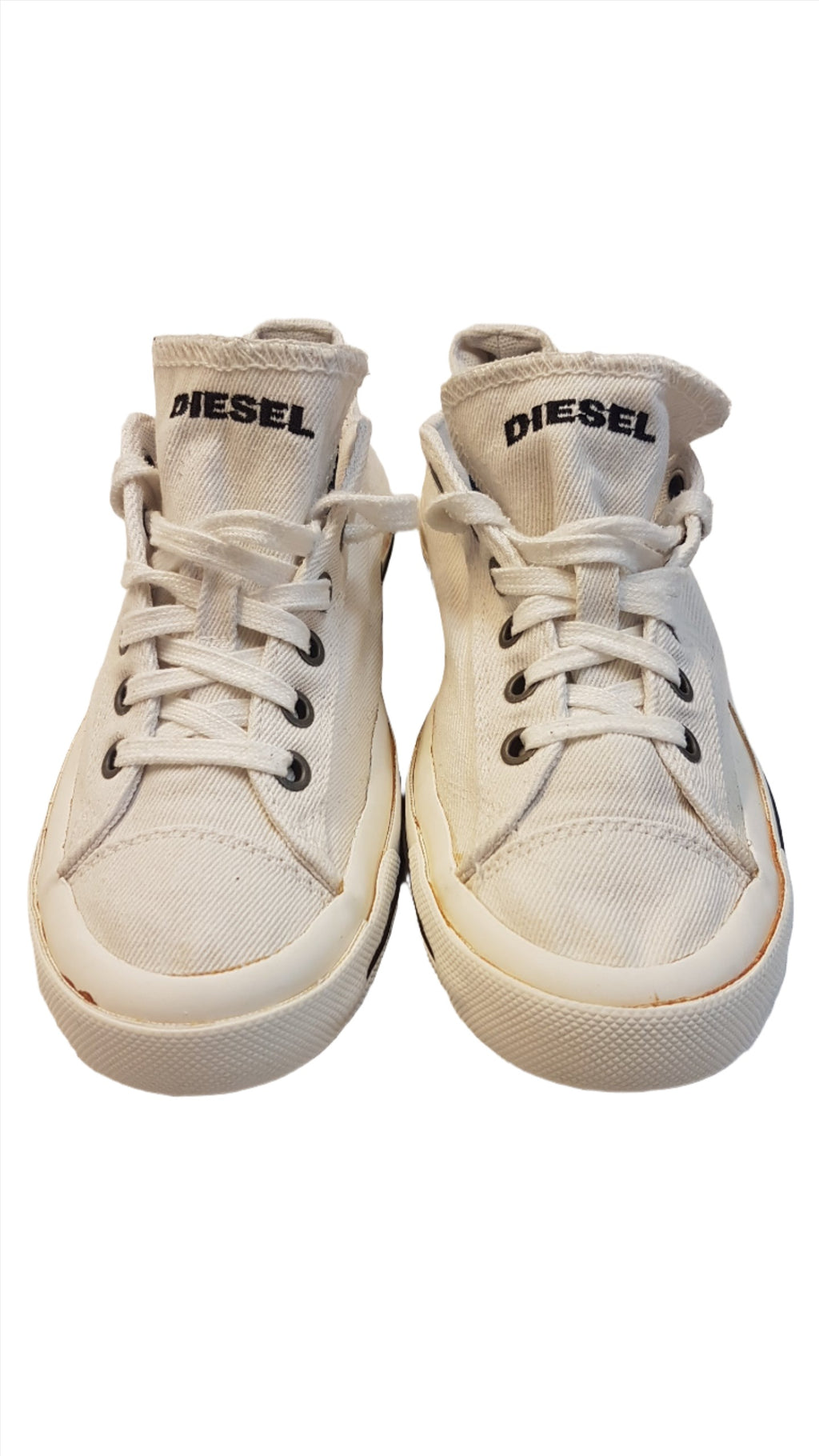 DIESEL TRENDI,FEHÉR,UNISEX VÁSZONCIPŐ 38