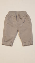 ÚJ GEORGE  SZÜRKE VÁSZON KISFIÚ NADRÁG 56-62