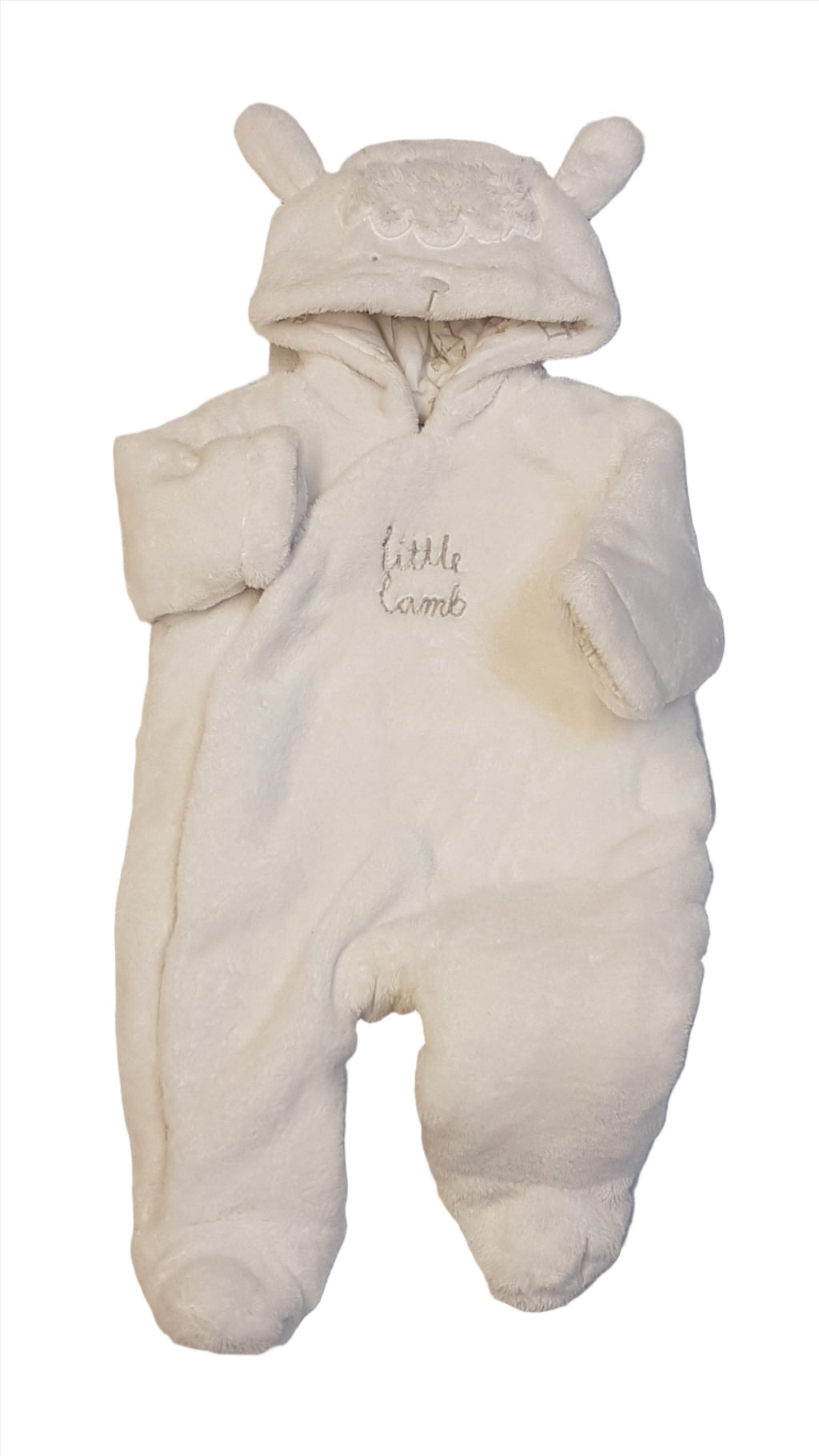 MOTHERCARE PIHE-PUHA,BÁRÁNYKÁS UNISEX ÁTMENETI OVERÁL 50-56
