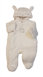 MOTHERCARE PIHE-PUHA,BÁRÁNYKÁS UNISEX ÁTMENETI OVERÁL 50-56