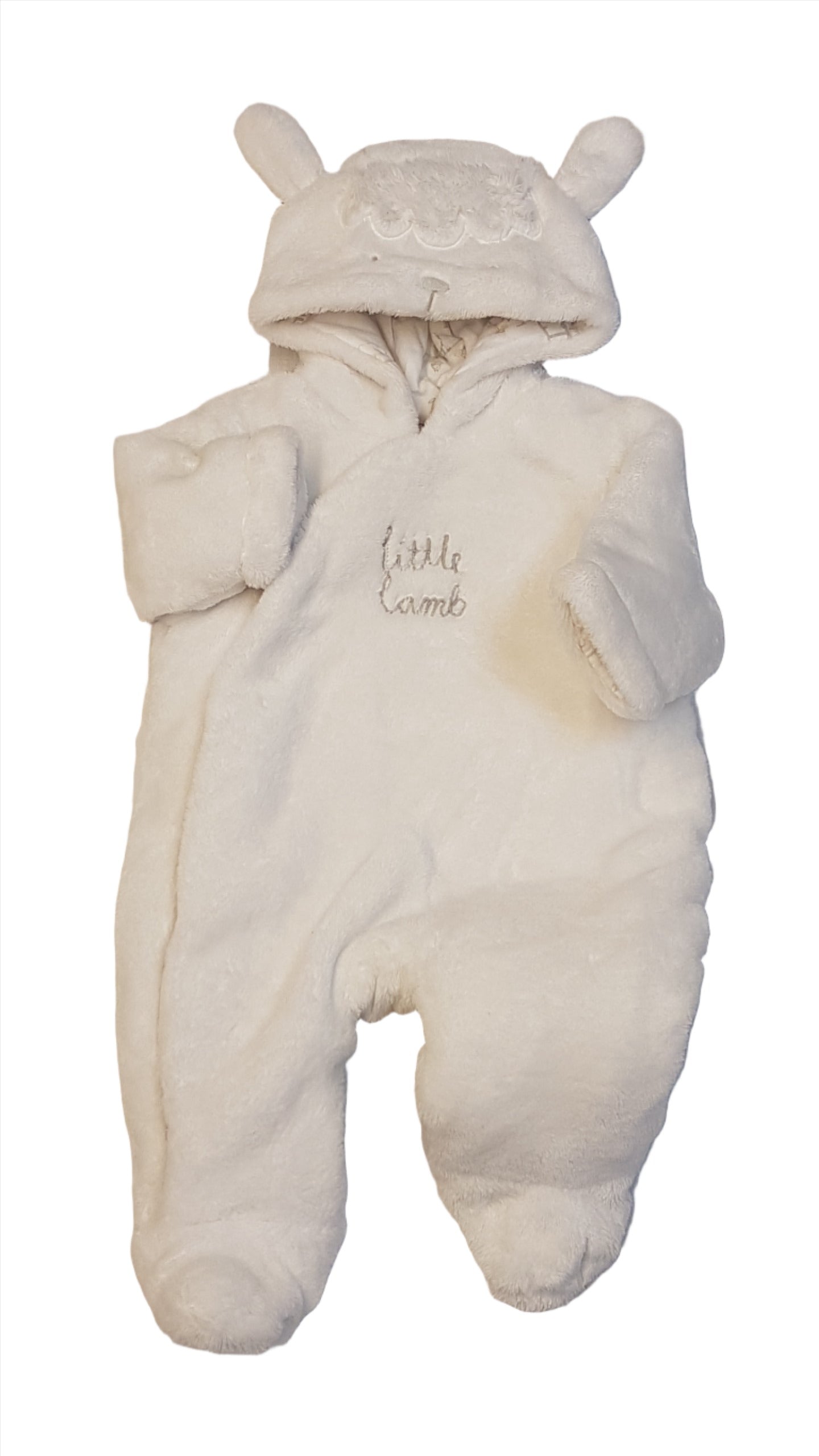 MOTHERCARE PIHE-PUHA,BÁRÁNYKÁS UNISEX ÁTMENETI OVERÁL 50-56