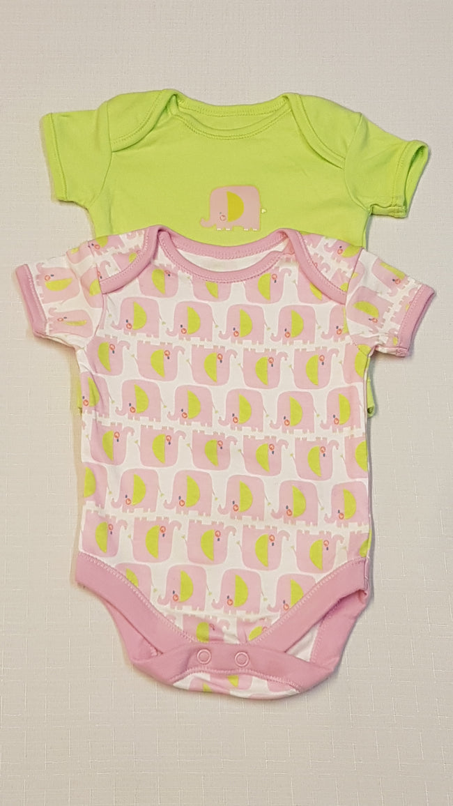 ÚJ GEORGE ARANYOS ELEFÁNTOS KISLÁNY BODY SZETT 50-56 Hover Image