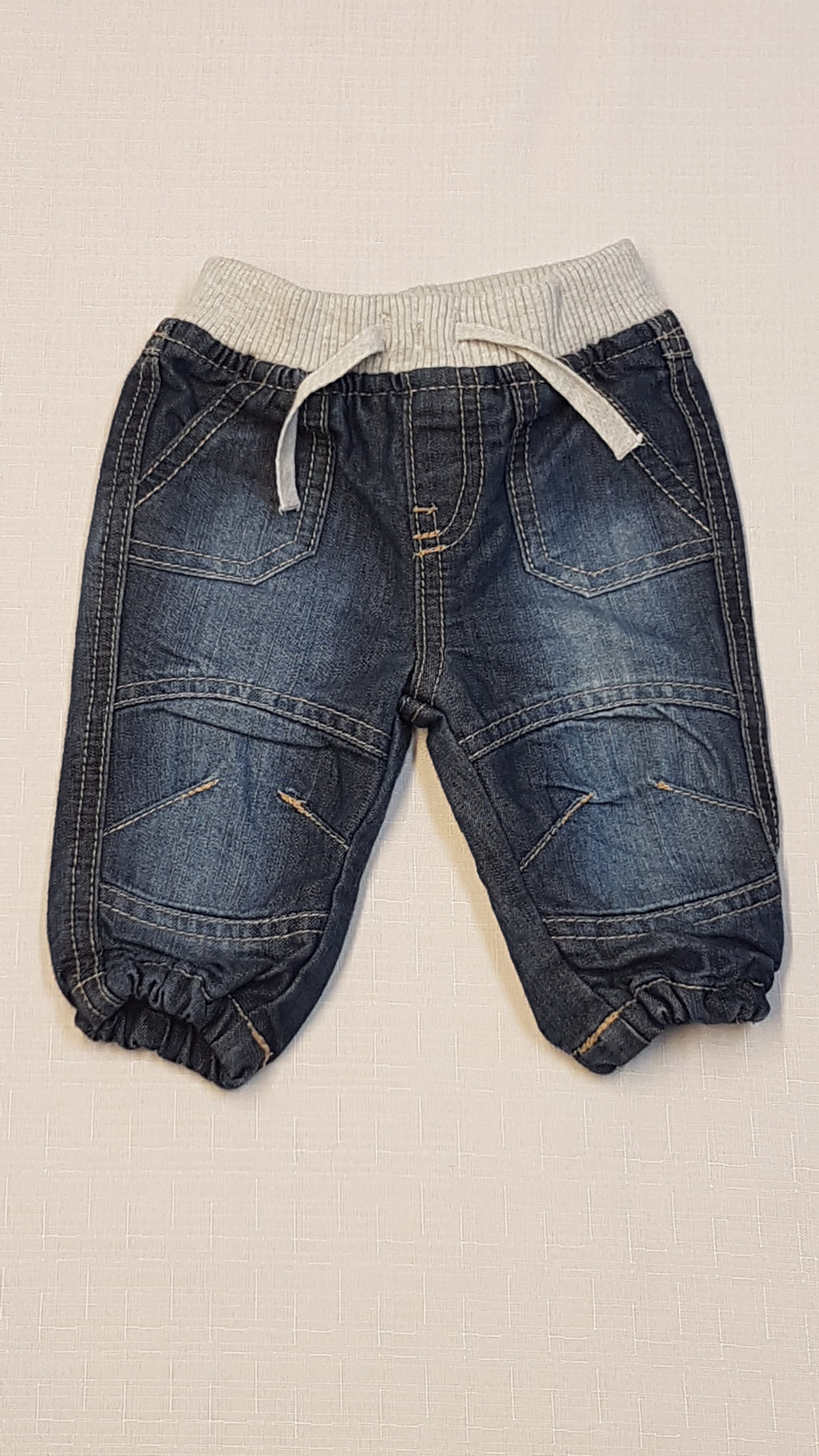 F&F  KOPTATOTT,VÉKONY BÉLÉSES,KISFIÚ JOGGERS 62