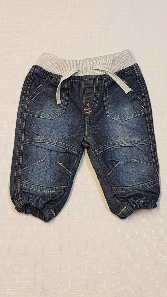 F&F  KOPTATOTT,VÉKONY BÉLÉSES,KISFIÚ JOGGERS 62 Hover Image