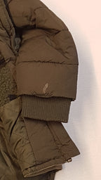 PRIMARK TRENDI,ÁLCAMINTÁS,OLIVAZÖLD KISFIÚ TÉLIKABÁT 80