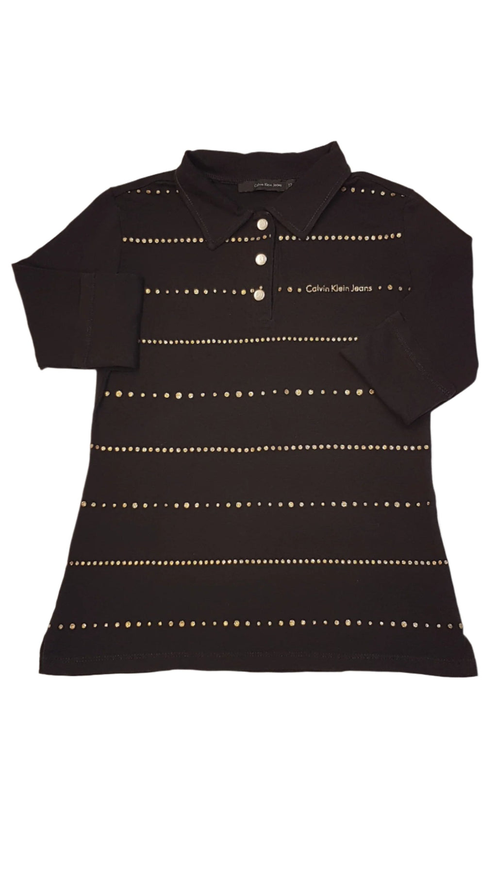 CALVIN KLEIN JAENS REPLICA,GOMBOS,GALLÉROS KISLÁNY FELSŐ 164