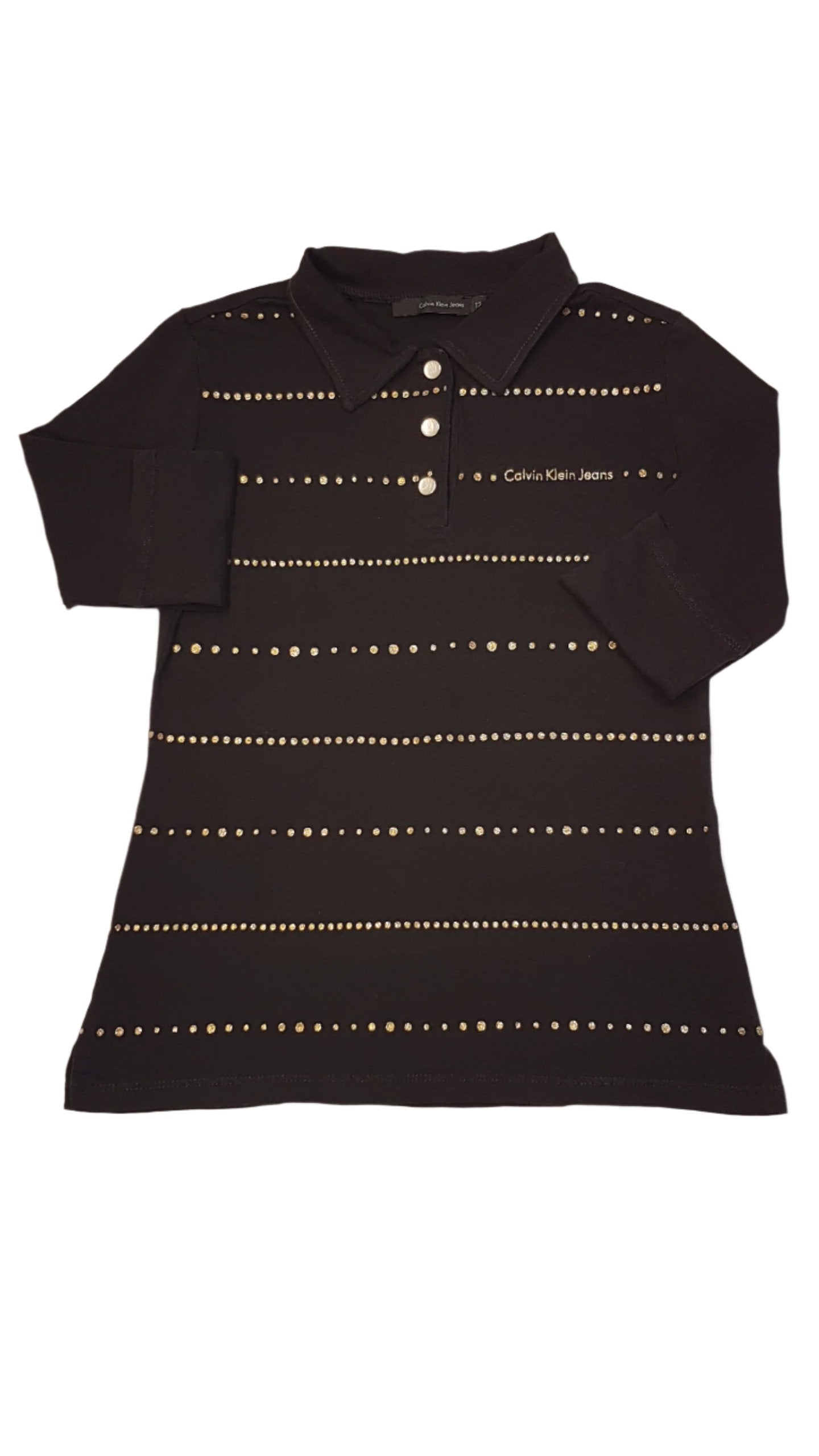CALVIN KLEIN JAENS REPLICA,GOMBOS,GALLÉROS KISLÁNY FELSŐ 164