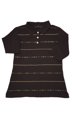 CALVIN KLEIN JAENS REPLICA,GOMBOS,GALLÉROS KISLÁNY FELSŐ 164