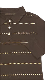 CALVIN KLEIN JAENS REPLICA,GOMBOS,GALLÉROS KISLÁNY FELSŐ 164