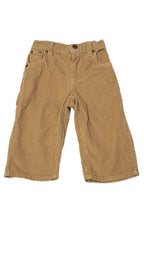 BABY GAP MOGYORÓ SZÍNŰ,KISFIÚ MIKRÓBÁRSONY DIVATOS NADRÁG,GUMIS DERÉKRÉSSZEL 80-86