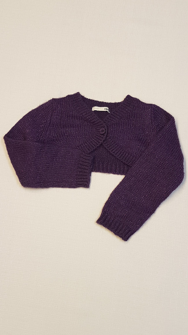 H&M CSILLOGÓ SZÁLAS,CSINI KISLÁNY DIVATKARDIGÁN 104 Hover Image