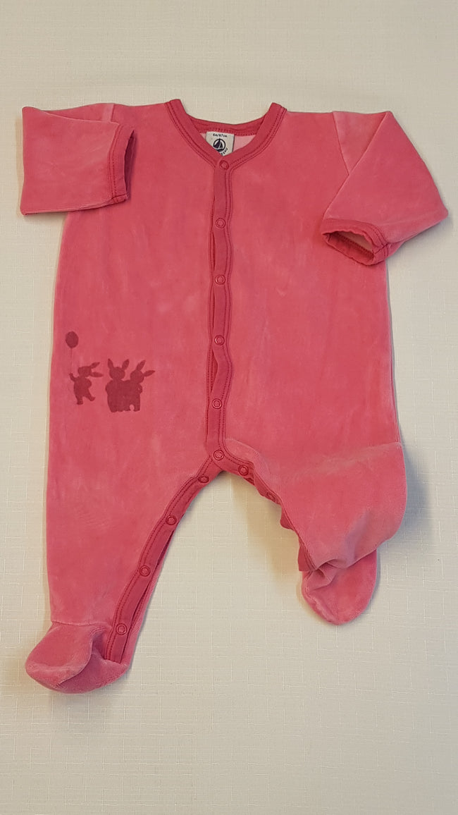 PETIT BATEAU FRANCIA DESIGNER,NYUSZIKÁS,PLÜSS,KISLÁNY RUGI 62-68 Hover Image