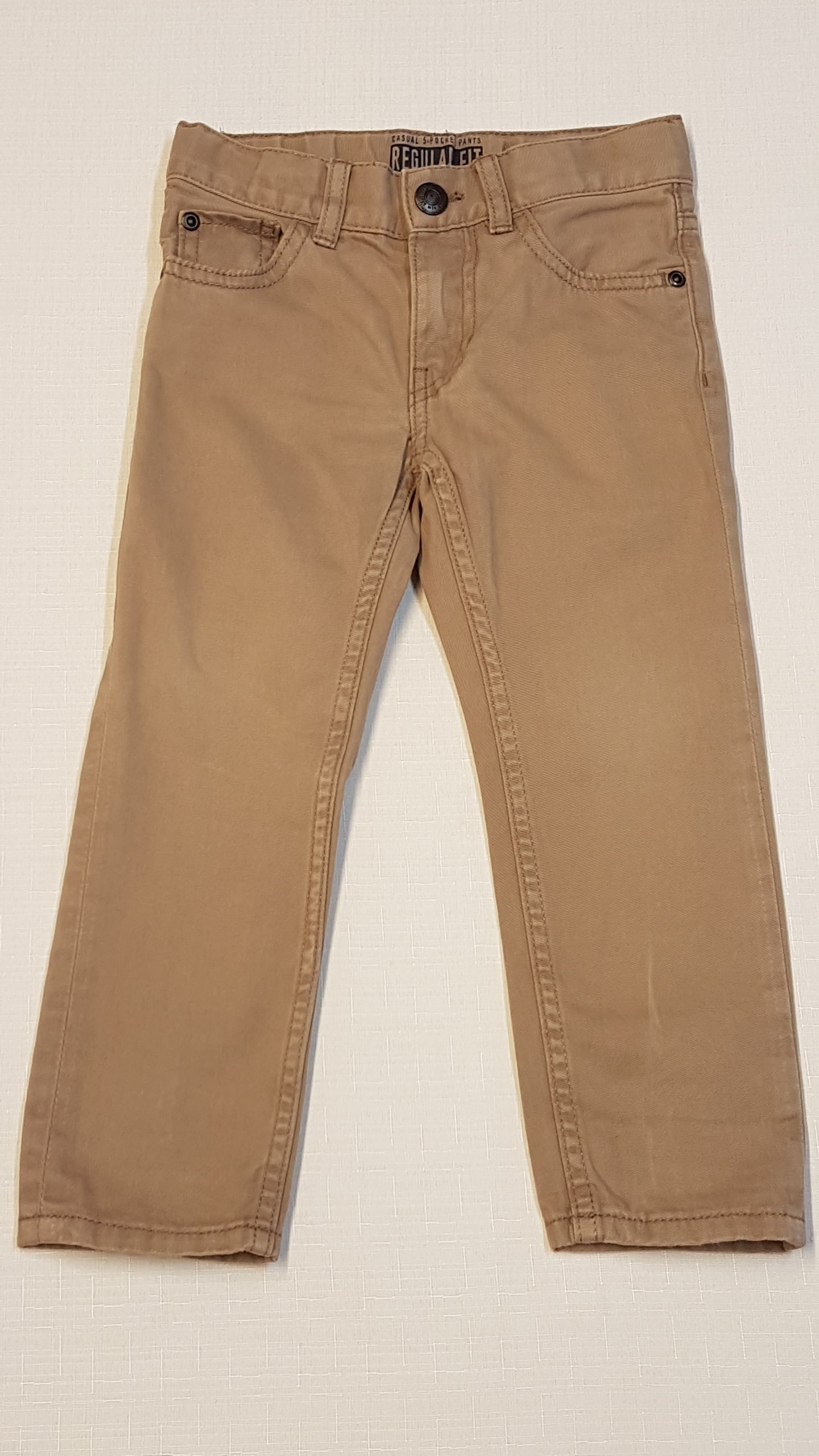 H&M MUSTÁR SZÍNŰ   KISFIÚ NADRÁG ÁLLÍTHATÓ, GUMIS DERÉKRÉSSZEL 98