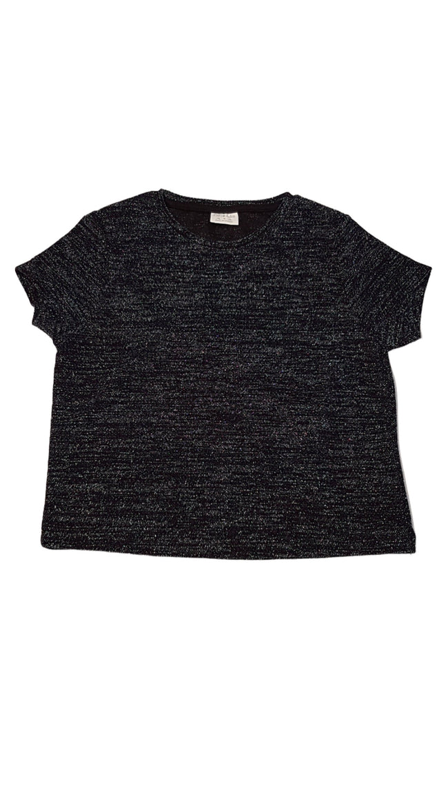 ÚJ F&F KIDS SZÍNES,CSILLOGÓS,KISLÁNY ALKALMI FELSŐ 128 Hover Image