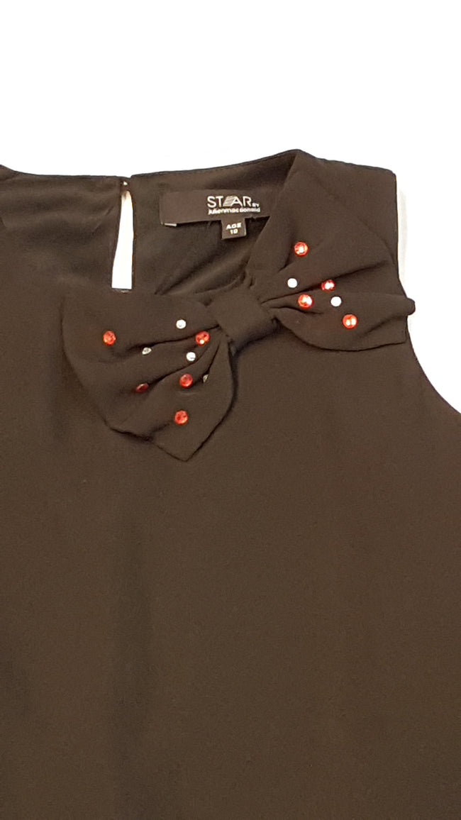 DEBENHAMS LENGE,NAGY MASNIS,CSILLOGÓ KÖVES,ALKALMI KISLÁNY TUNIKA FELSŐ 140 Main Image