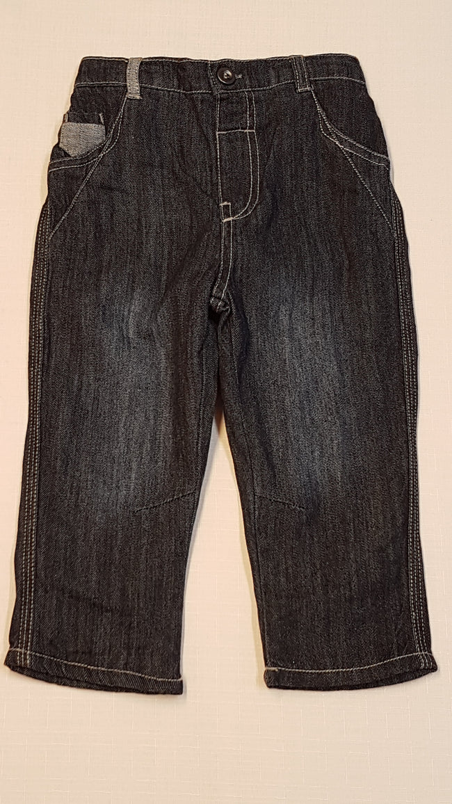 ÚJ GEORGE KOPTATOTT,VAGÁNY,BÉLELT KISFIÚ FARMERNADRÁG 74-80 Main Image