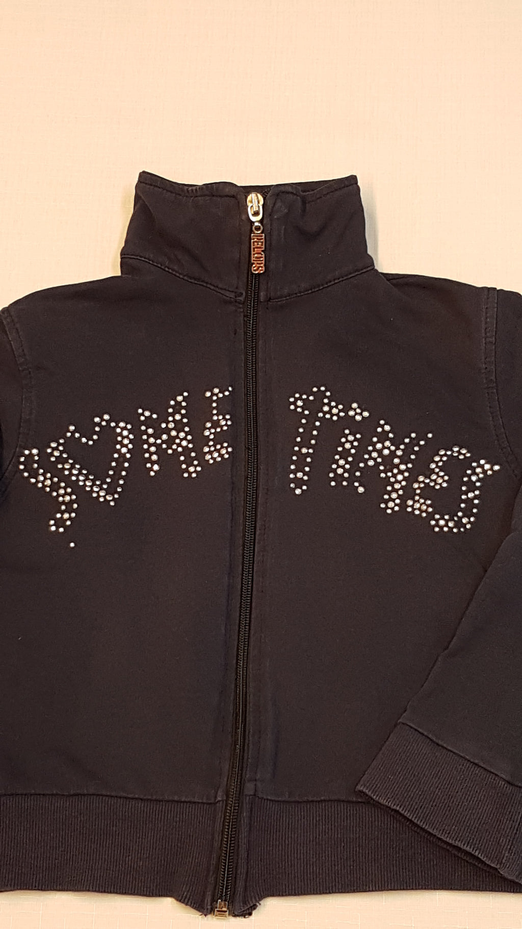 PELOPS KÖVES,CIPZÁROS KISLÁNY PULÓVER 128