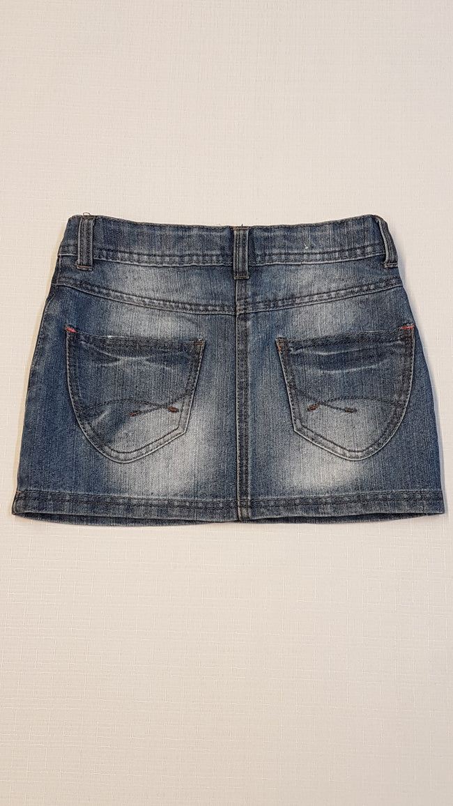 NEXT MINŐSÉGI,KOPTATOTT,FARMERSZOKNYA,ÁLLÍTHATÓ GUMIS DERÉKRÉSSZEL 122 Main Image