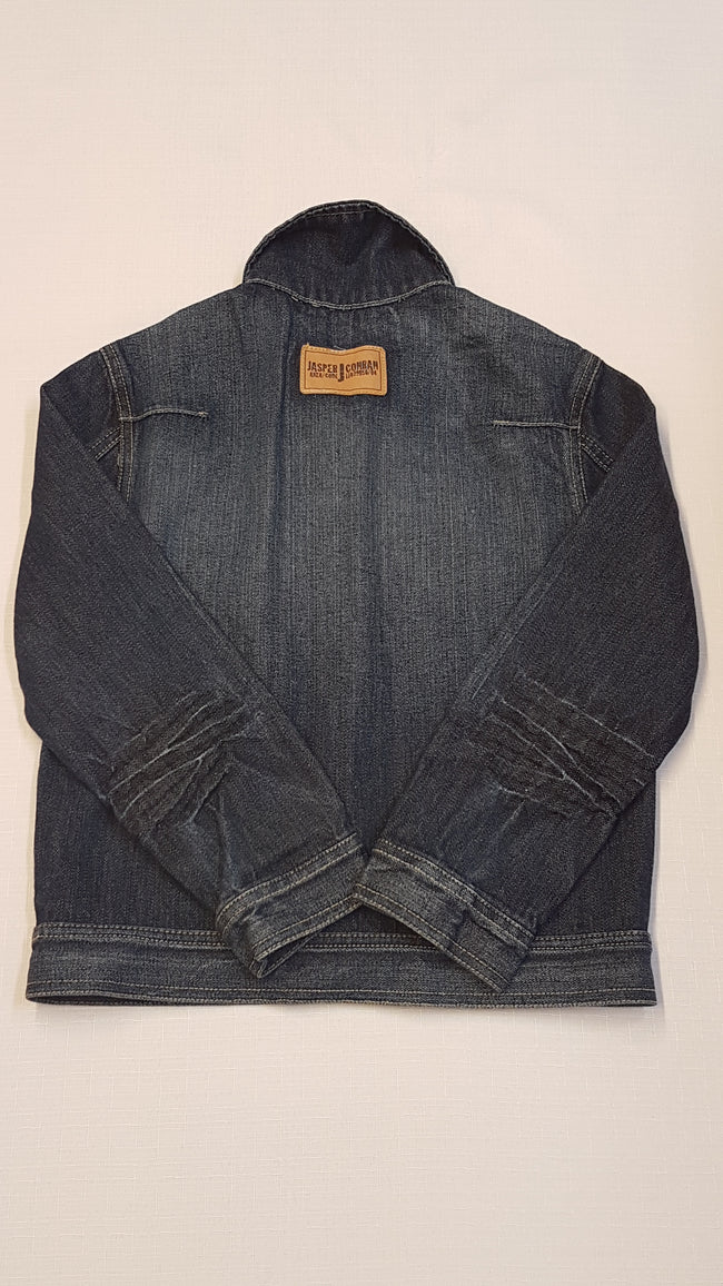 ÚJ JASPER J CONRAN MINŐSÉGI,TRENDI KISFIÚ FARMERDZSEKI 128 Main Image