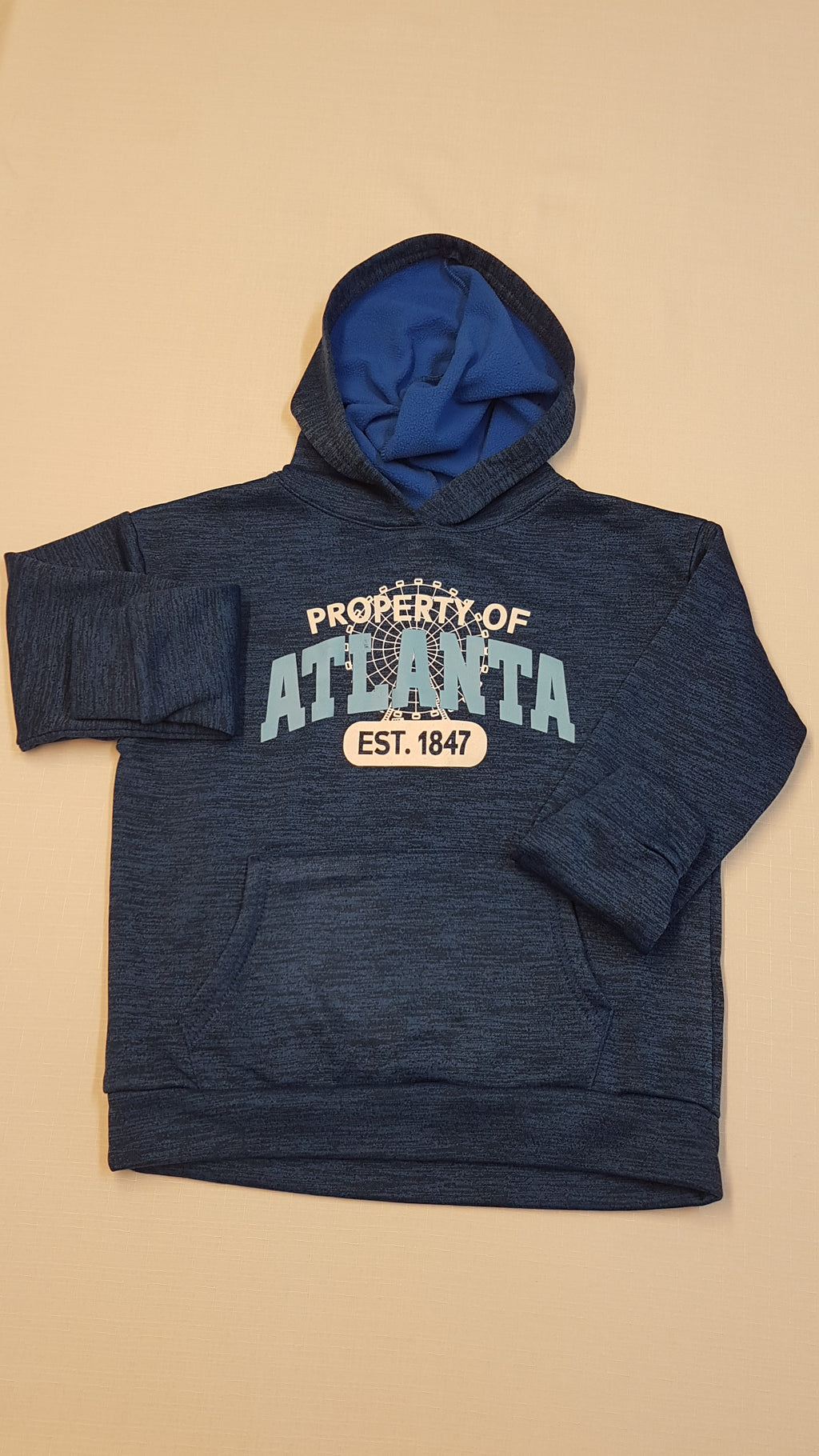 WEAR CODE KIDS ATLANTA FELIRATÚ,KAPUCNIS KISFIÚ SPORT PULÓVER 116-128