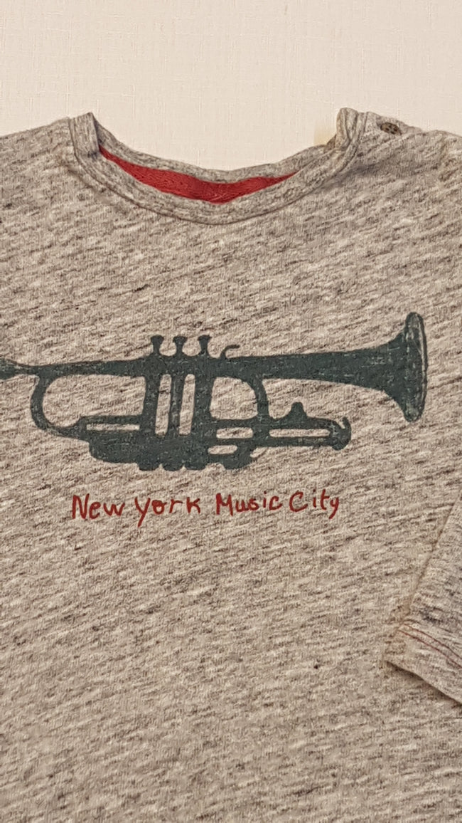 ZARA BABY BOY VAGÁNY KISFIÚ FELSŐ 80 Main Image