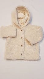 M&S UNISEX SZÖRMÉS,KAPUCNIS KARDIGÁN-KABI 74