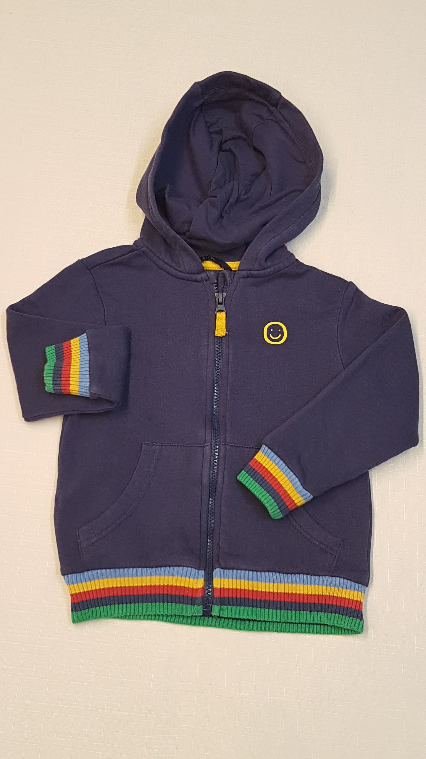 GEORGE UNISEX SZÍNES MANDZSETTÁS,KAPUCNIS SPORT PULÓVER 98-104