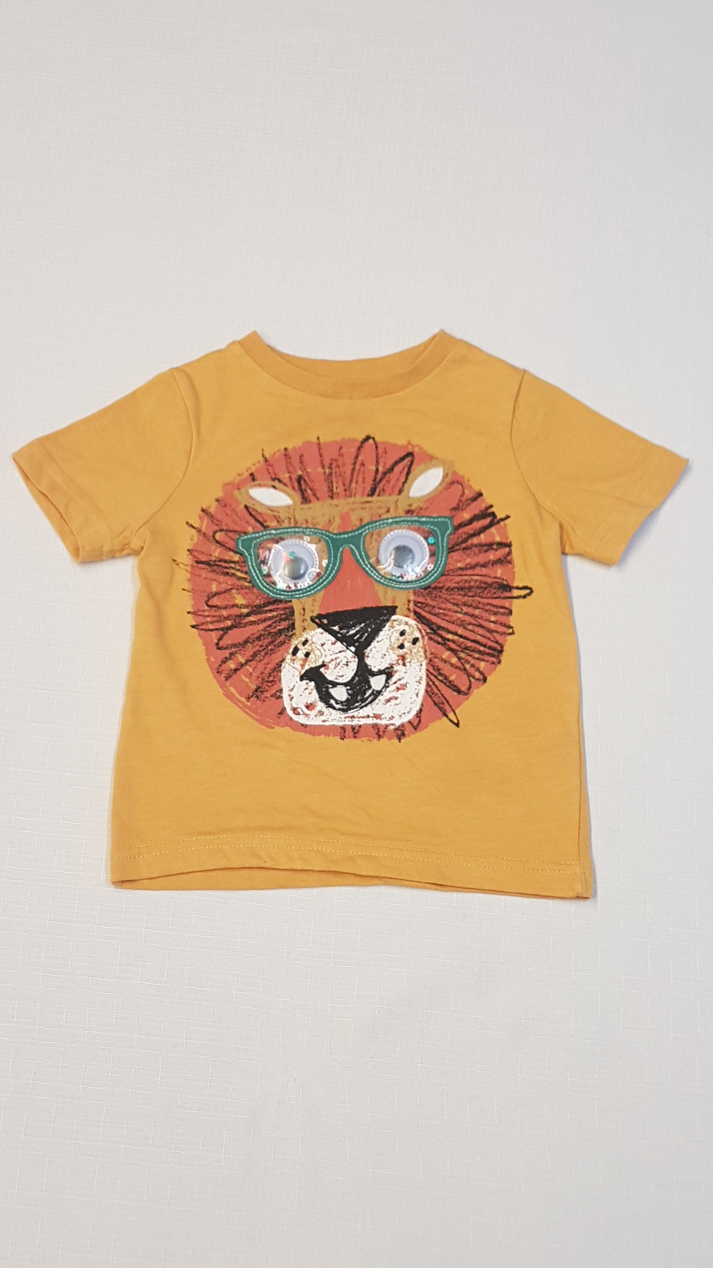 TU KÜLÖNLEGES, 3D OROSZLÁN FEJES KISFIÚ PÓLÓ 74-80